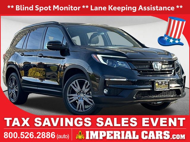Crystal Black Pearl 2022 Honda Pilot SUV / Crossover All-Wheel Drive 9-Speed Automatic