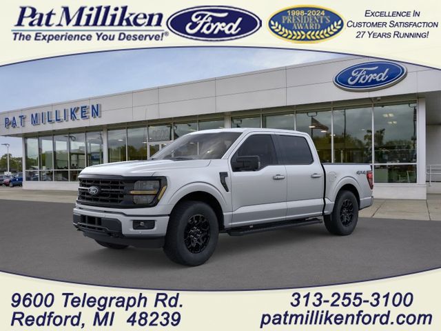 Iconic Silver Metallic 2026 Ford F-150 Pickup Truck Four-Wheel Drive Automatic