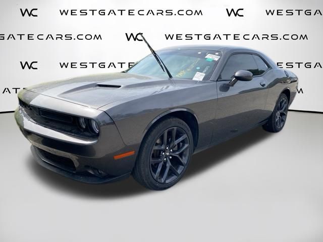 Gray (Granite Crystal Metallic Clearcoat) 2023 Dodge Challenger SXT RWD Coupe Rear-Wheel Drive 8-Speed Automatic