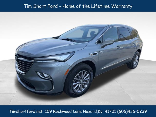 Moonstone Gray Metallic 2023 Buick Enclave Essence AWD SUV / Crossover Four-Wheel Drive 9-Speed Automatic
