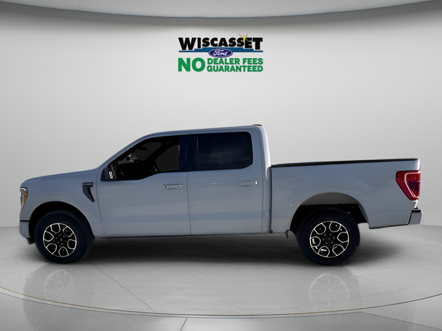 White Metallic 2022 Ford F-150 XLT SuperCrew 4WD Pickup Truck Four-Wheel Drive Automatic