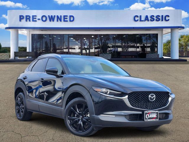 Jet Black Mica 2023 Mazda CX-30 2.5 S Turbo Premium AWD SUV / Crossover All-Wheel Drive 6-Speed Automatic