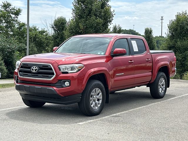 Barcelona Red Metallic 2017 Toyota Tacoma Pickup Truck Four-Wheel Drive 6-Speed Automatic