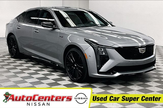 Argent Silver Metallic 2025 Cadillac CT5 Sedan All-Wheel Drive Automatic