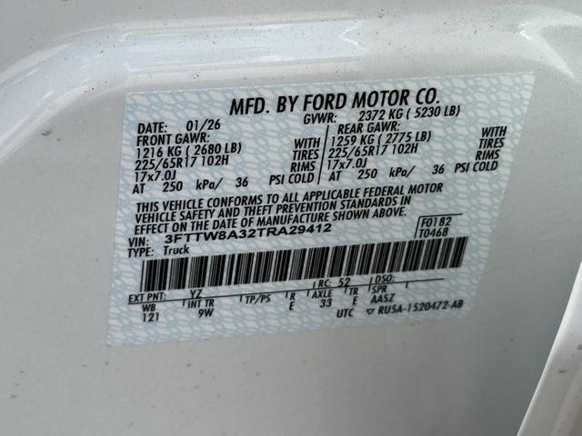 New 2026 White Ford XL image 20