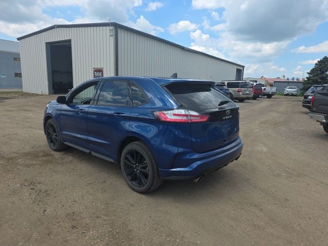 2021 Blue Metallic Ford Edge ST Line AWD SUV