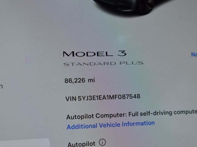 2021 Tesla Model 3 Standard Range Plus 16