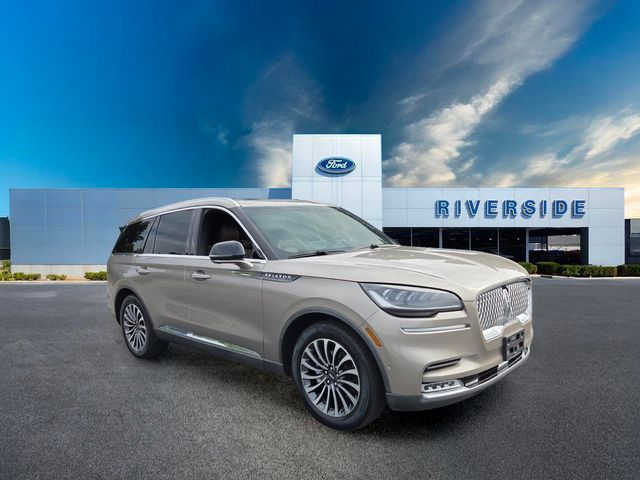 Mocha 2021 Lincoln Aviator SUV / Crossover Rear-Wheel Drive Automatic
