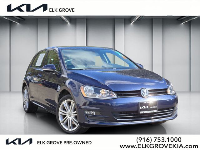 Platinum Gray Metallic 2016 Volkswagen Golf Hatchback Front-Wheel Drive 6-Speed Automatic