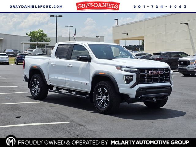 Summit White 2024 GMC Canyon Pickup Truck Four-Wheel Drive 8-Speed Automatic