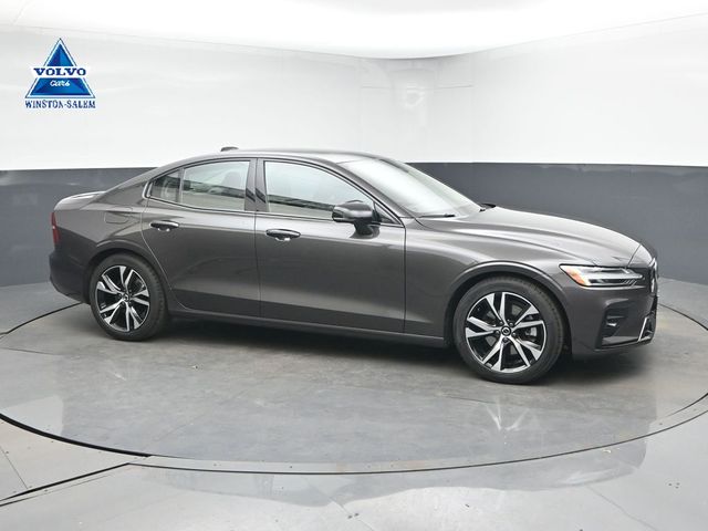 Gray (Platinum Grey Metallic) 2025 Volvo S60 Sedan All-Wheel Drive Automatic