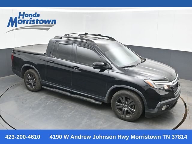 Crystal Black Pearl 2018 Honda Ridgeline Sport Pickup Truck Front-Wheel Drive 6-Speed Automatic