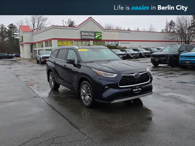 Blueprint 2021 Toyota Highlander Hybrid Platinum AWD SUV / Crossover All-Wheel Drive Continuously Variable Transmission