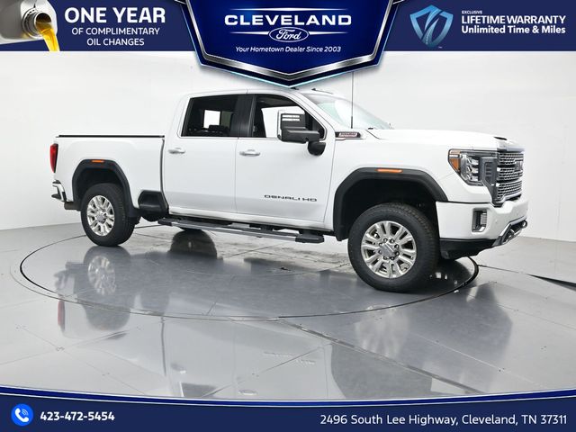 Summit White 2023 GMC Sierra 2500HD Pickup Truck Four-Wheel Drive Automatic