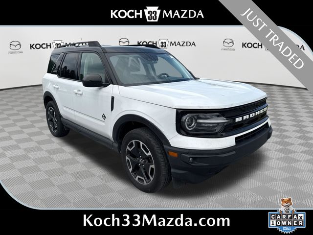 Oxford White 2021 Ford Bronco Sport SUV / Crossover All-Wheel Drive 8-Speed Automatic