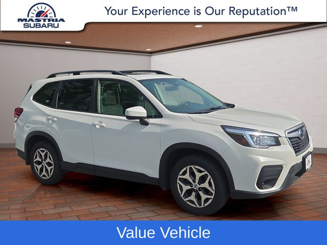 Crystal White Pearl 2020 Subaru Forester SUV / Crossover All-Wheel Drive Continuously Variable Transmission