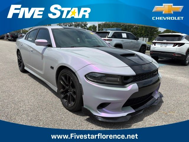 White 2020 Dodge Charger Sedan Rear-Wheel Drive 8-Speed Automatic
