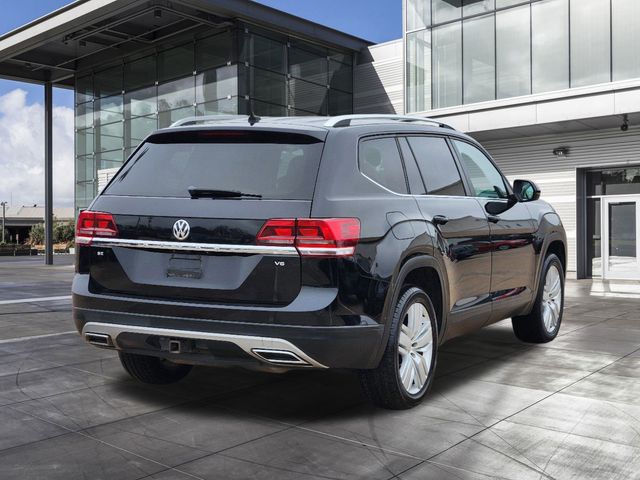 2019 Deep Black Volkswagen Atlas 3.6L V6 SE FWD SUV