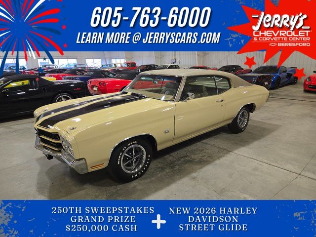 Brown (Gobi Beige) 1970 Chevrolet Chevelle Coupe Automatic