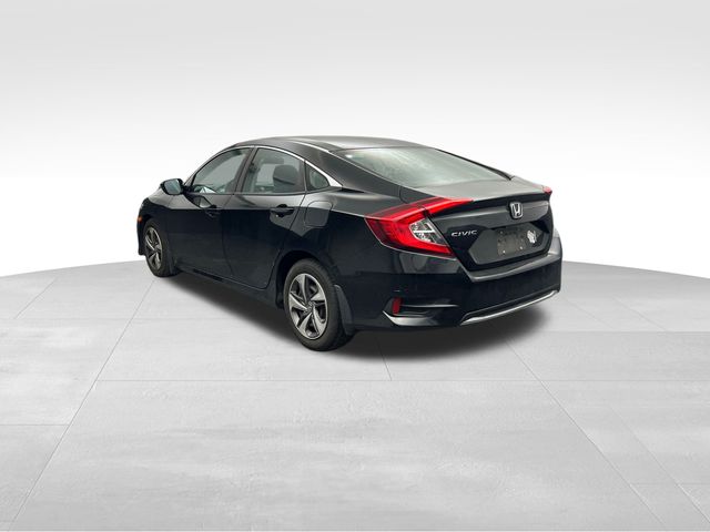 2020 Black Honda Civic LX FWD Sedan