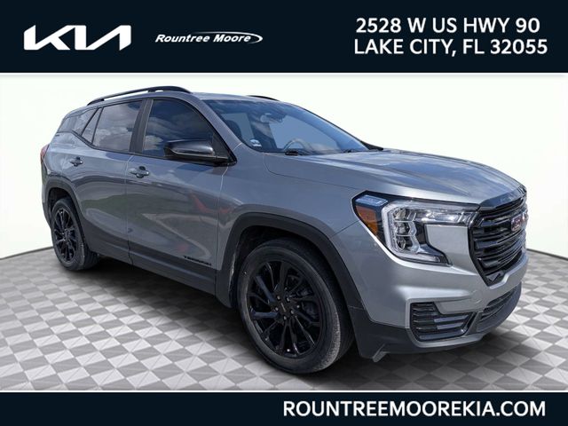 Sterling Metallic 2023 GMC Terrain SUV / Crossover Front-Wheel Drive 9-Speed Automatic