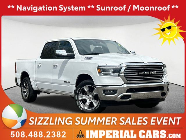 Bright White Clearcoat 2023 RAM 1500 Pickup Truck Four-Wheel Drive 8-Speed Automatic