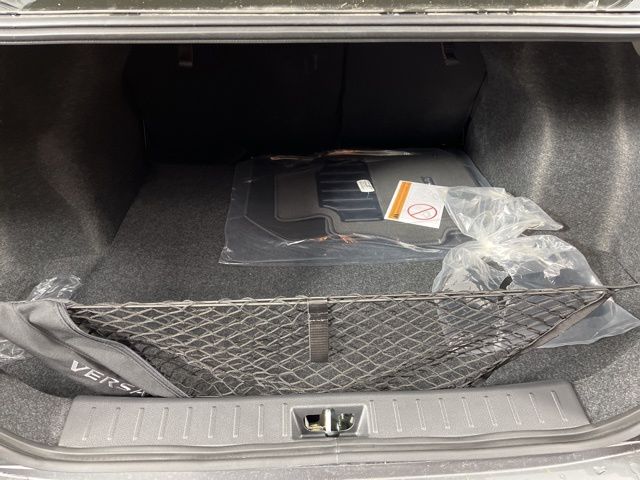 2025 Gun Metallic Nissan Versa 1.6 S FWD Sedan