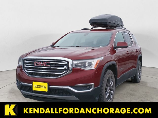 Crimson Red 2017 GMC Acadia SUV / Crossover Four-Wheel Drive 6-Speed Automatic