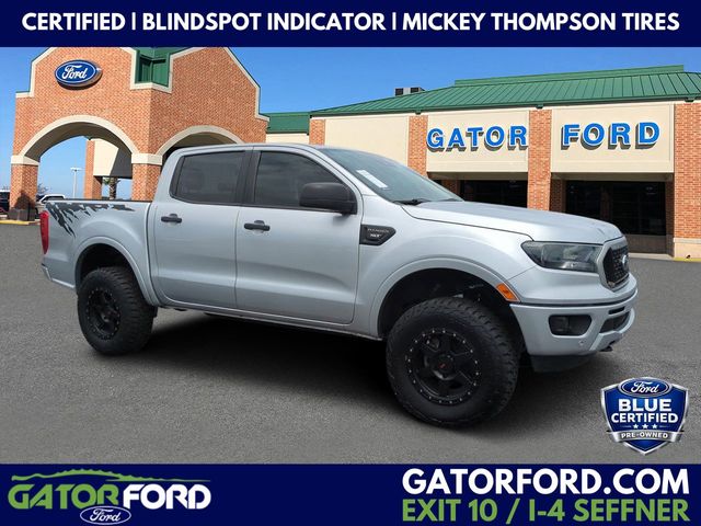 Ingot Silver 2019 Ford Ranger XLT SuperCrew RWD Pickup Truck 4X2 Automatic
