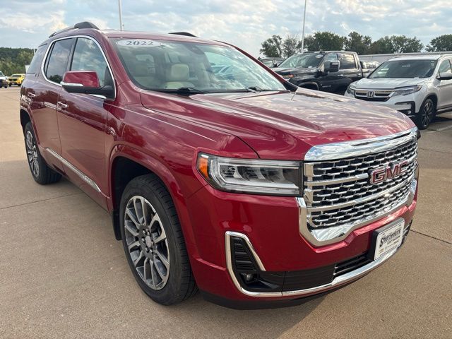 Cayenne Red Tintcoat 2022 GMC Acadia SUV / Crossover Four-Wheel Drive 9-Speed Automatic