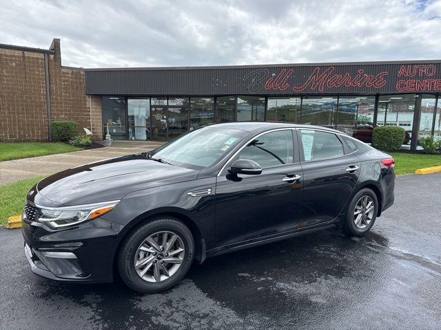 Ebony Black 2020 Kia Optima LX FWD Sedan Front-Wheel Drive 6-Speed Automatic