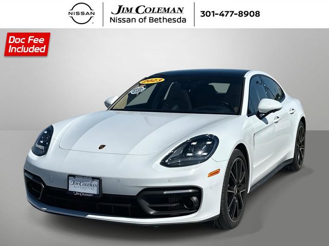 Carrara White Metallic 2023 Porsche Panamera 4 AWD Sedan All-Wheel Drive 8-Speed Automatic