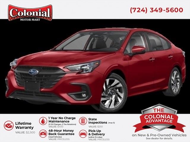 Crimson Red Pearl 2023 Subaru Legacy Sedan All-Wheel Drive Continuously Variable Transmission