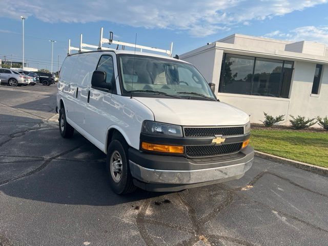 Summit White 2022 Chevrolet Express Cargo Van Rear-Wheel Drive 8-Speed Automatic Overdrive
