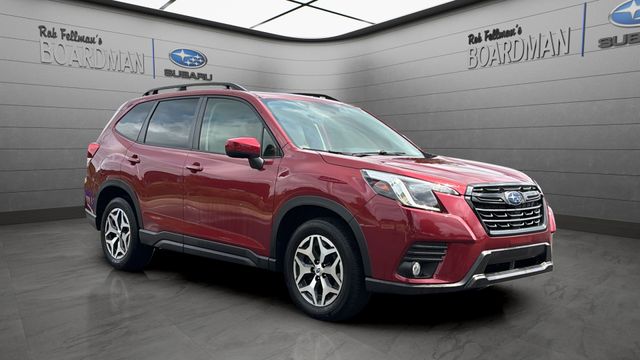 Crimson Red Pearl 2023 Subaru Forester SUV / Crossover All-Wheel Drive Continuously Variable Transmission