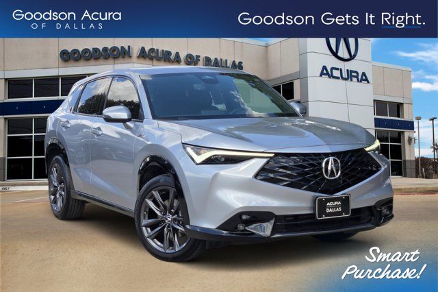 Solar Silver Metallic 2026 Acura ADX SUV / Crossover Front-Wheel Drive Continuously Variable Transmission