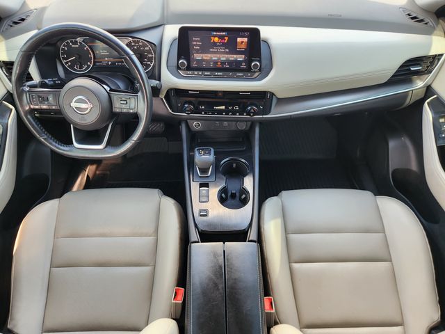2022 Nissan Rogue SV White at DeMontrond Gulf Freeway
