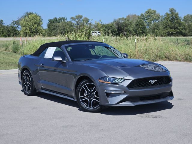 Gray Metallic 2022 Ford Mustang Convertible Rear-Wheel Drive Automatic