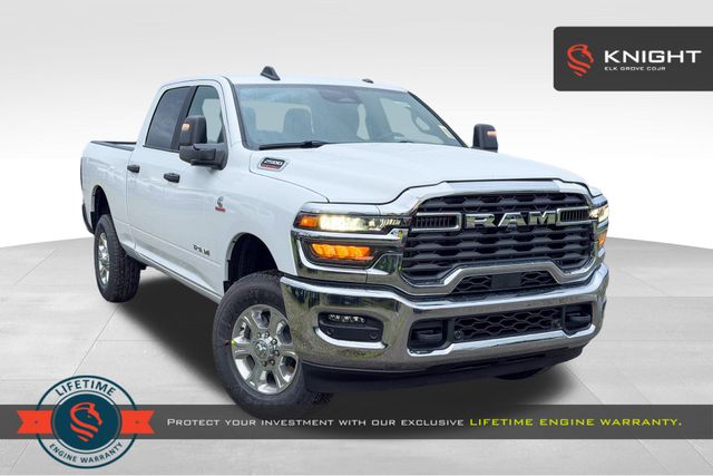 Bright White Clearcoat 2026 RAM 2500 Pickup Truck Four-Wheel Drive 8-Speed Automatic