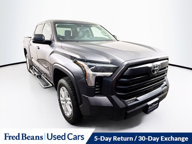 Magnetic Gray Metallic 2024 Toyota Tundra SR5 CrewMax Cab 4WD Pickup Truck Four-Wheel Drive Automatic