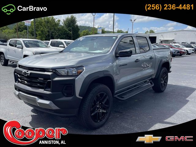 Sterling Gray Metallic 2024 Chevrolet Colorado Pickup Truck Four-Wheel Drive 8-Speed Automatic