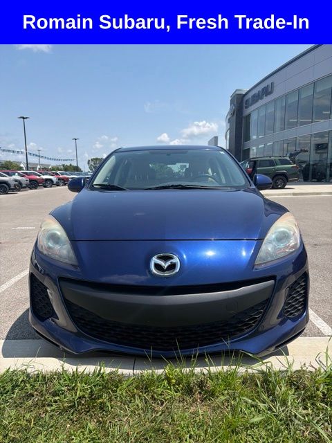 Blue (Indigo Lights Mica) 2012 Mazda MAZDA3 Hatchback Front-Wheel Drive 6-Speed Automatic