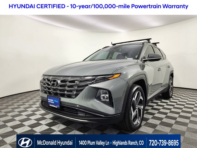 Hampton Gray 2024 Hyundai Tucson SUV / Crossover All-Wheel Drive 8-Speed Automatic