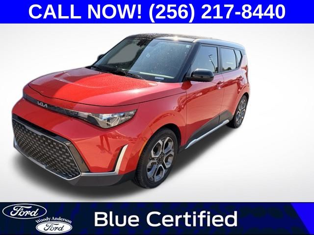 Inferno Red/Black Roof 2025 Kia Soul SUV / Crossover Front-Wheel Drive Continuously Variable Transmission
