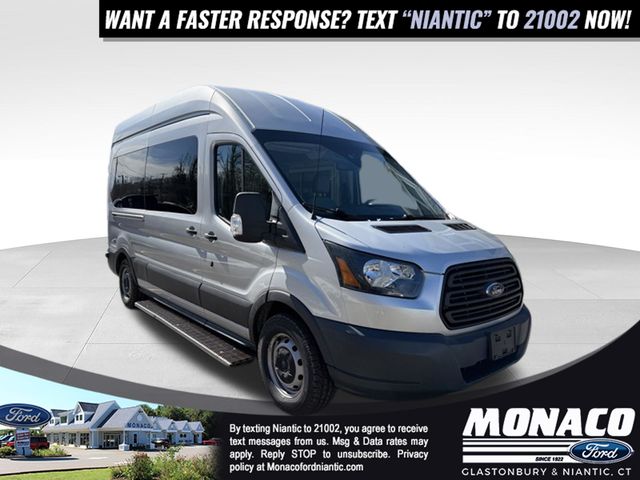 2017 Ford Transit Passenger 350 XL High Roof LWB RWD with Sliding Passenger-Side Door