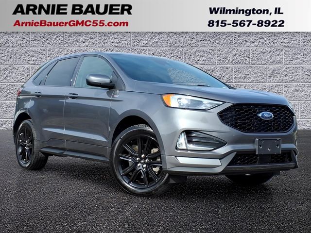 Carbonized Gray Metallic 2022 Ford Edge SUV / Crossover All-Wheel Drive 8-Speed Automatic