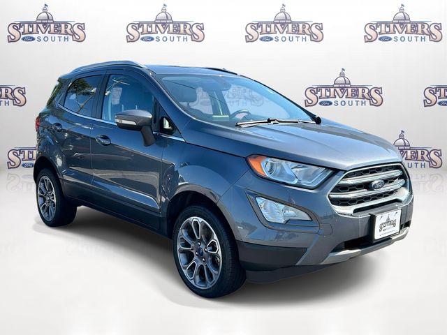 Silver (Smoke Metallic) 2021 Ford EcoSport SUV / Crossover All-Wheel Drive 6-Speed Automatic