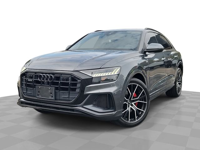 Gray 2021 Audi Q8 quattro Prestige 55 TFSI SUV / Crossover All-Wheel Drive 8-Speed Automatic