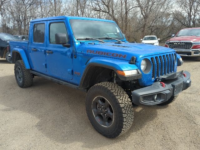 2023 Hydro Blue Pearlcoat Jeep Gladiator Rubicon 4X4 Truck