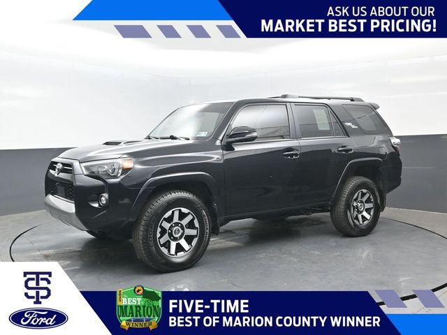 Midnight Black Metallic 2023 Toyota 4Runner SUV / Crossover Four-Wheel Drive 5-Speed Automatic